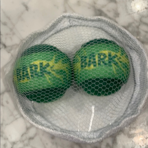 Bark Box Green Squeaky Tennis Balls - Picture 4 of 5